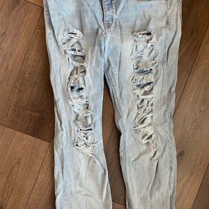 American eagle size 14 stretchy jeans